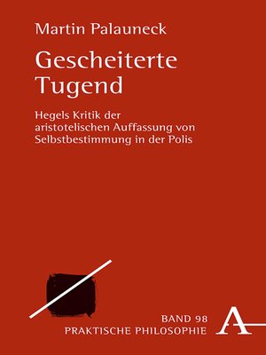 cover image of Gescheiterte Tugend